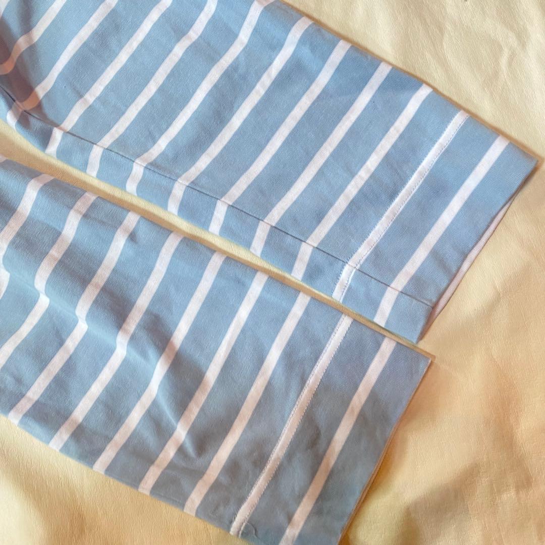 新品未使用タグ付き　DSC　GIZAパラレルジャージボーダーDラガーシャツ 新品未使用タグ付き DSC GIZAパラレルジャージボーダーDラガー