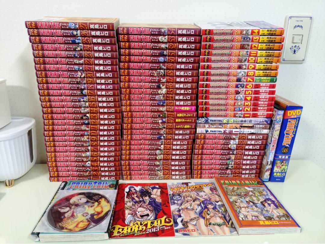 豪華セット✨ フェアリーテイル 漫画全巻セット＋外伝コミック＋特装版DVD 豪華セット】フェアリーテイル全巻＋外伝＋100年クエスト14巻