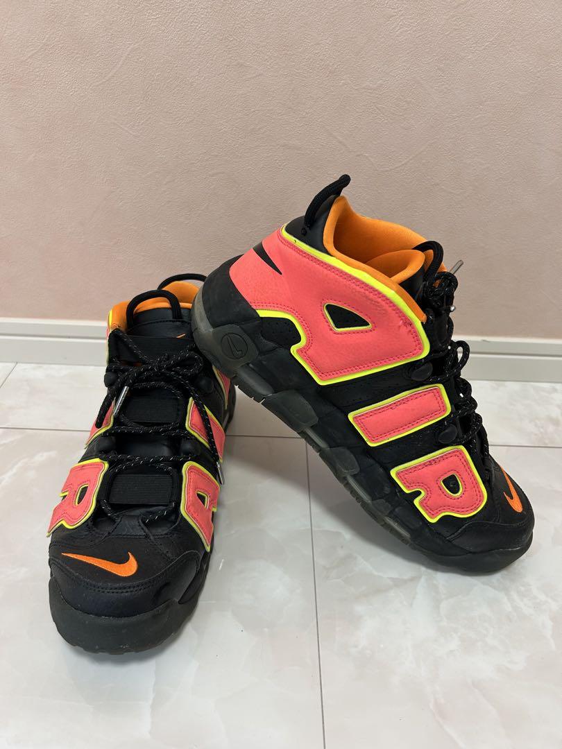《 美品 》Air More Uptempo /モアテン ブラック28.5cm