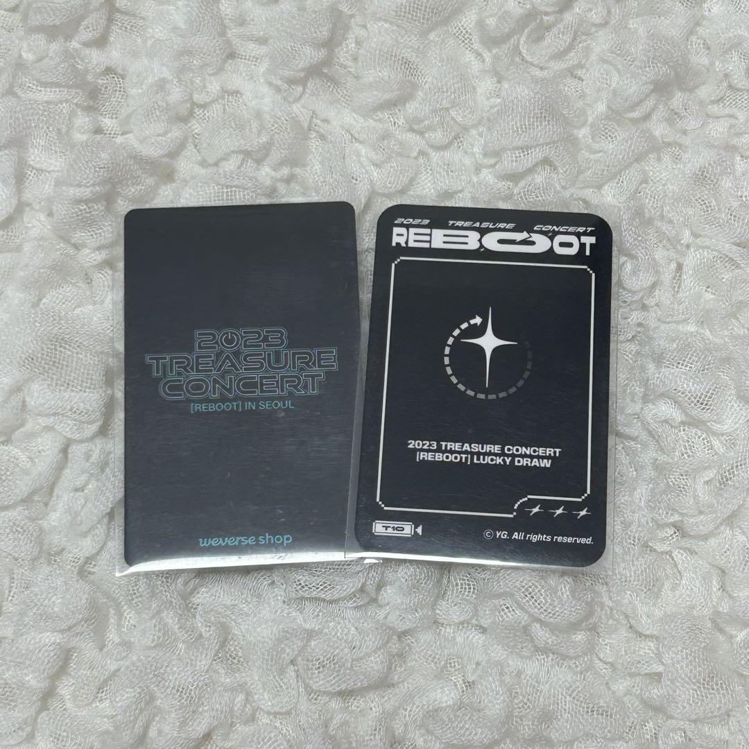TREASURE REBOOT ソウルコン トレカ 未開封 10セット treasure reboot ソウルコン トレカ ジフン - メルカリ