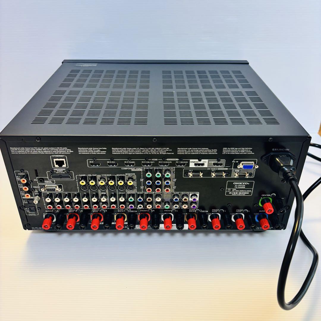 【美品】ONKYO TX-NA808 AVアンプ