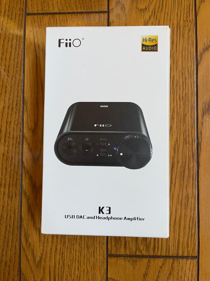 FiiO K3 ブラック USB-C DAC アンプ 中古品