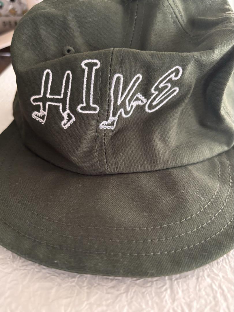 HIKE 刺繍キャップ オリーブグリーン キャップ - メルカリ