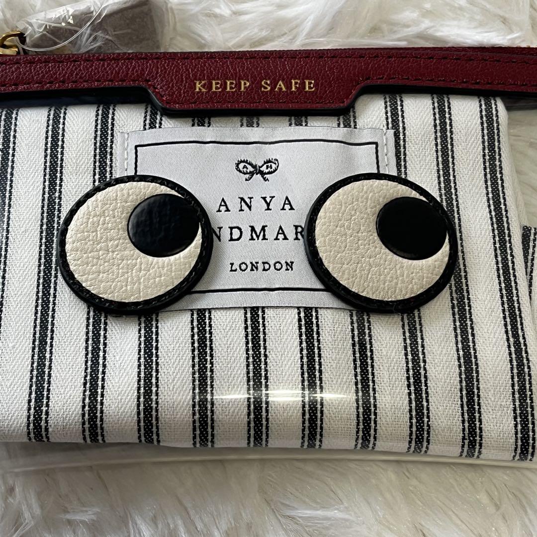 アニヤ・ハインドマーチ　ポーチ　Eyes Safe Keep