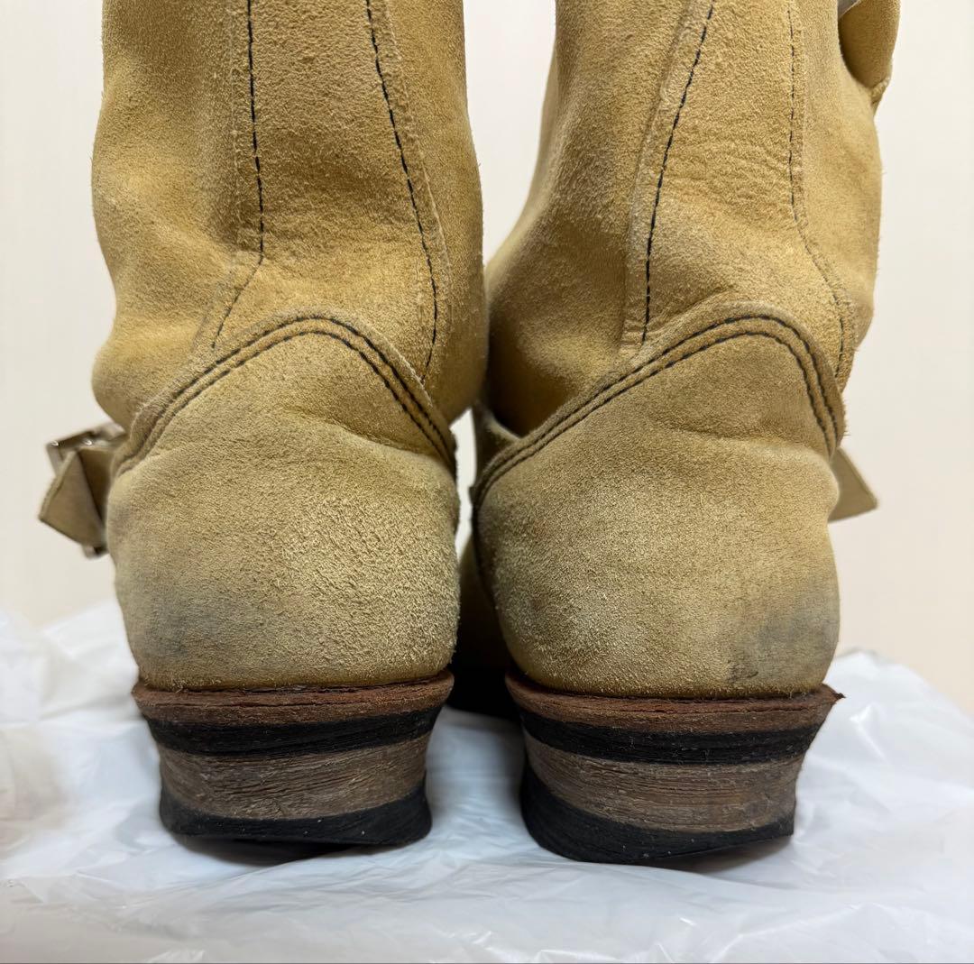 【箱付】RED WING レッドウィング エンジニアブーツ ベージュ 8268 【箱付】RED WING レッドウィング エンジニアブーツ ベージュ 8268