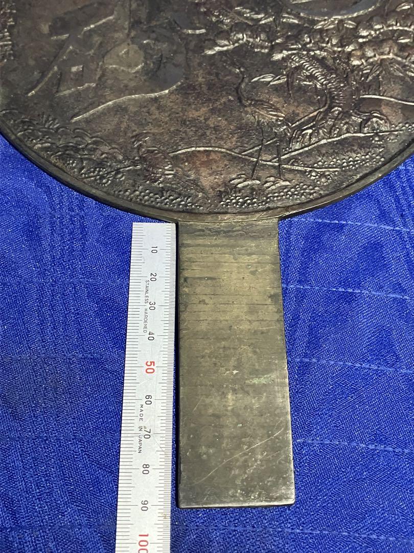 銅鏡 古美術 時代物 鏡面磨き