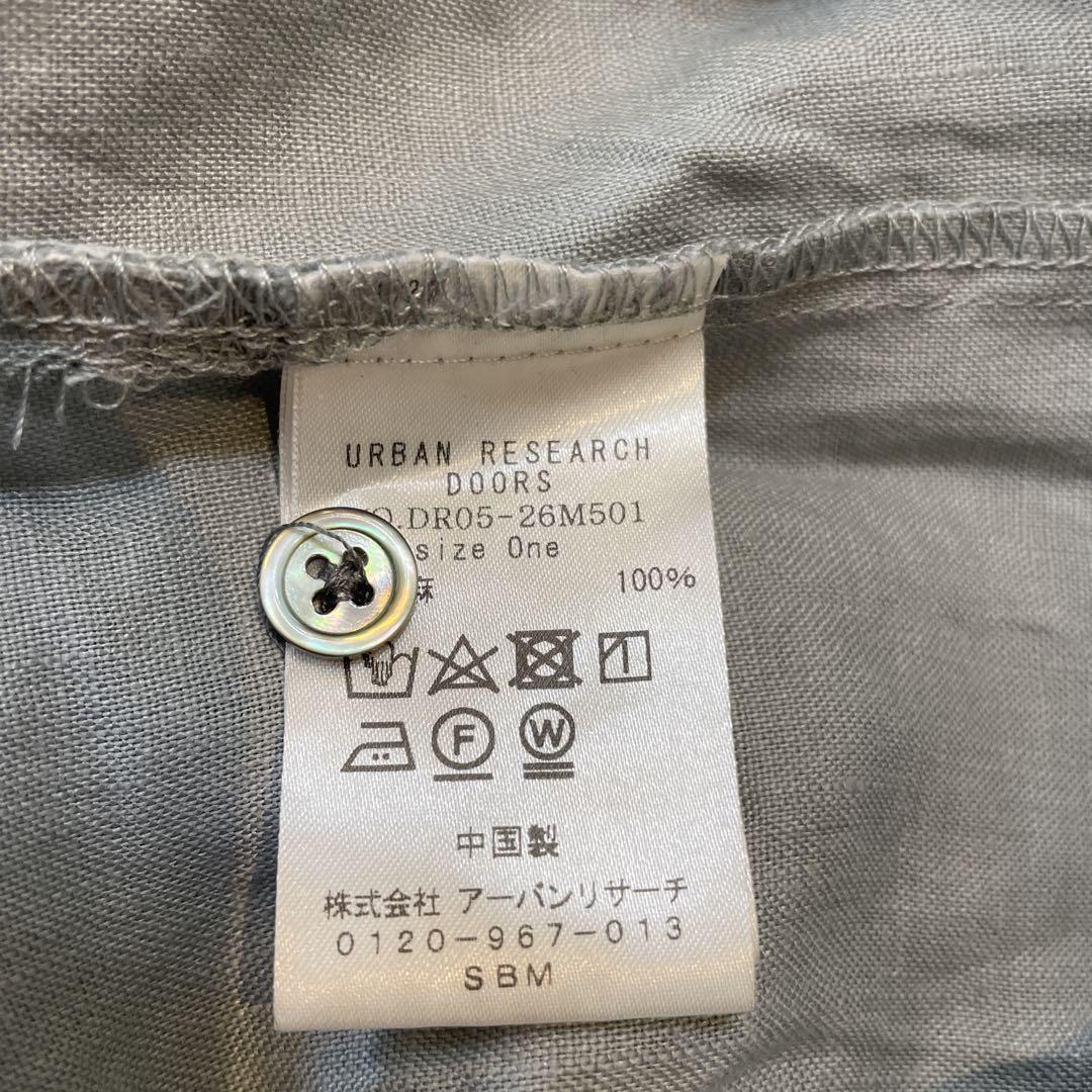 美品】 アーバンリサーチドアーズ シャツワンピース ロング