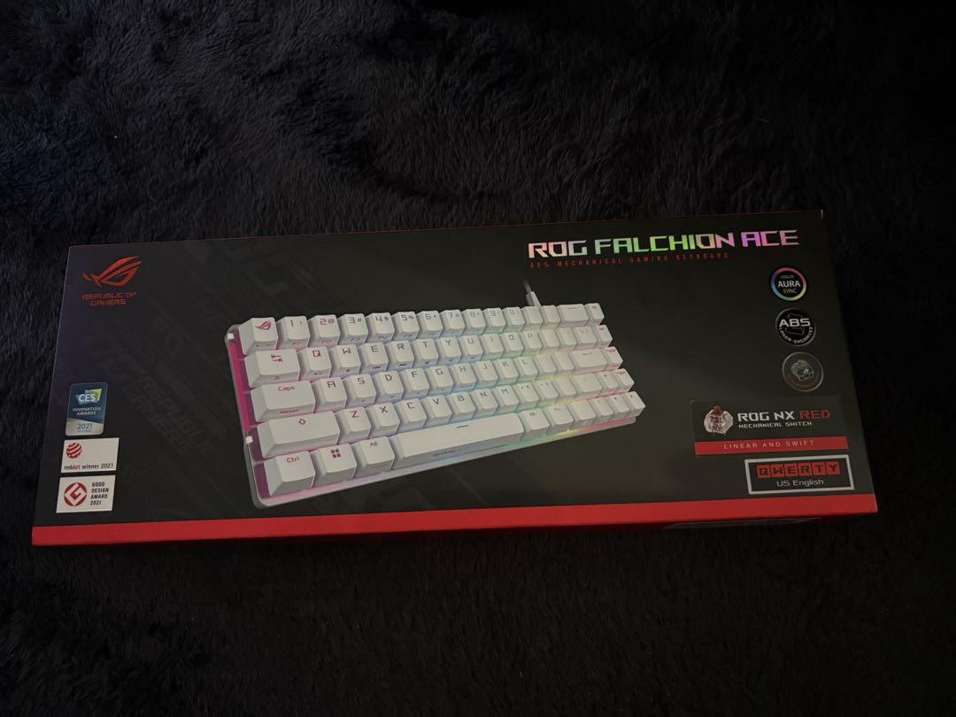 ROG FALCHION ACE ホワイトキーボード 本体