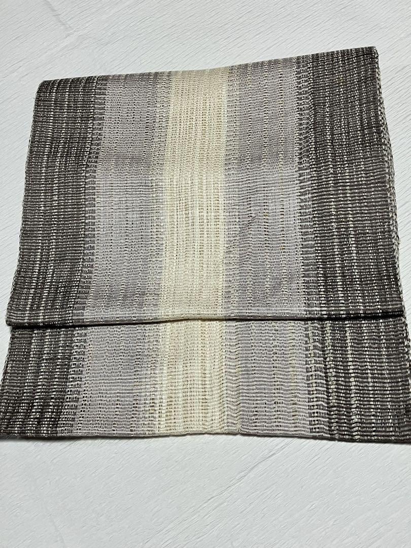 夏帯　名古屋帯　羅　正絹　used品