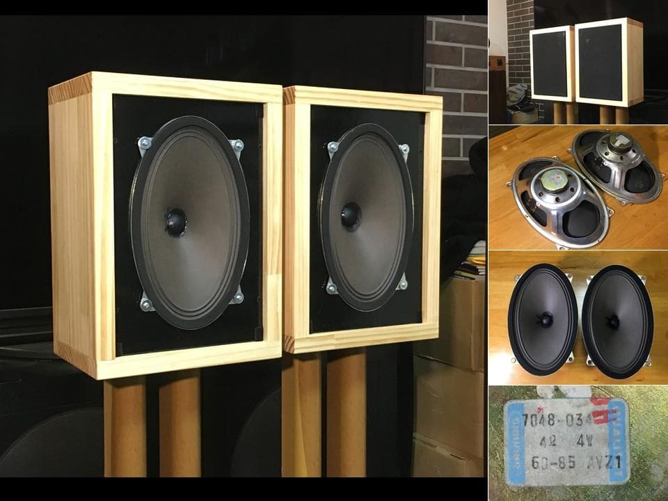 西独Grundig ビンテージ超大型フルレンジユニットシステム ペア広帯域高能率