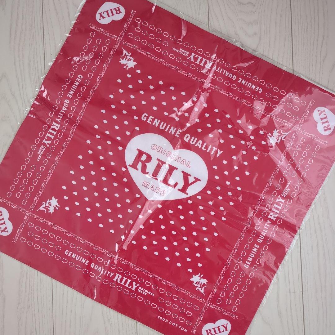 【新品】RILY 今市隆二 バンダナ Heart Logo Bandana
