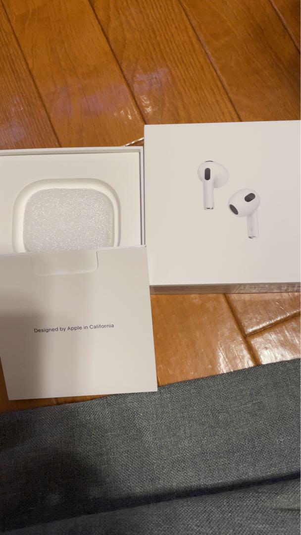 正規販売代理店 Apple AirPods エアポッズ AirPods（第3世代