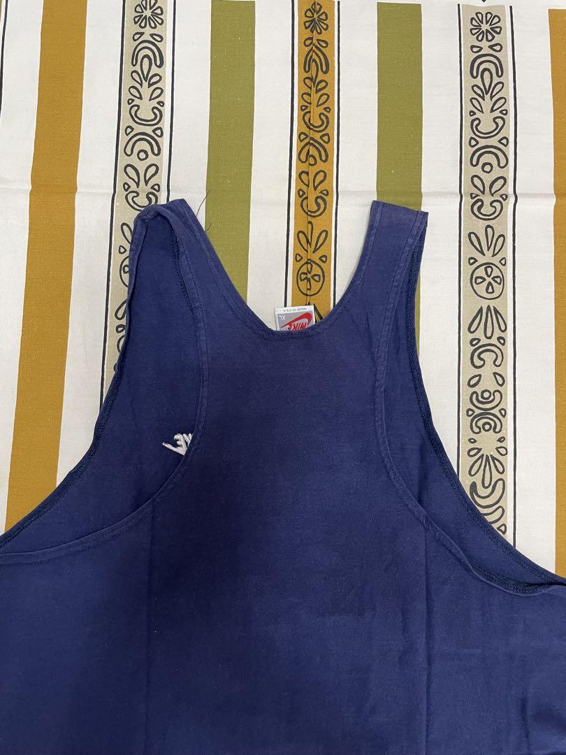 NIKE米国製90s◼️銀タグ・ビンテージ・タンクトップ・シャツ◼️オールドナイキ