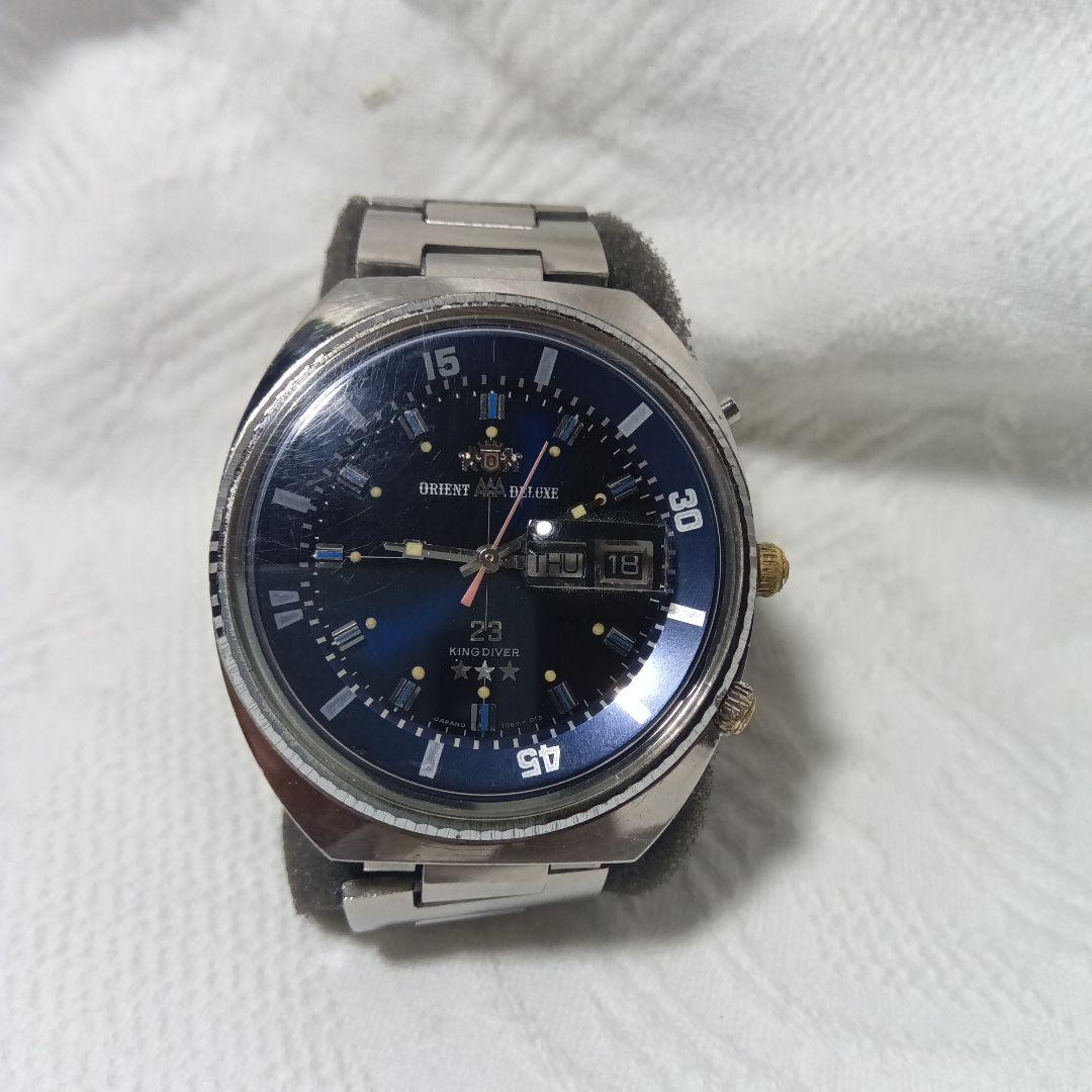 ジャンク　オリエント キングダイバー 60's ブルー 自動巻