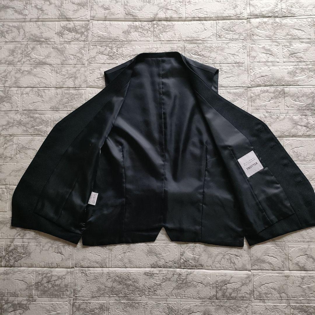 【美品】MACKINTOSH PHIROSOPHY トロッター 3ピース 紺 M
