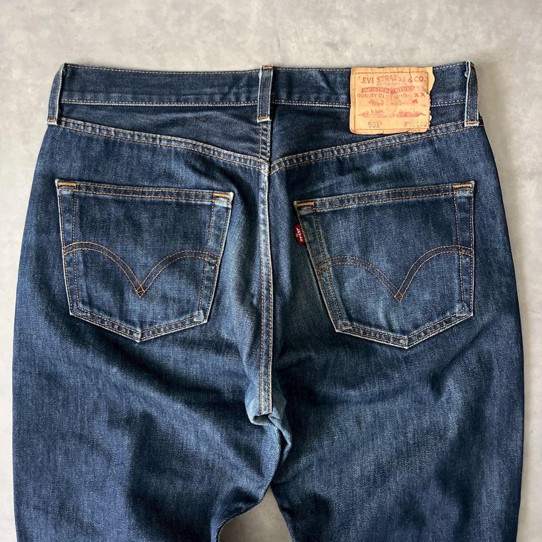 パンツ 2000s EURO LEVI'S 501 STRAIGHT DENIM W32