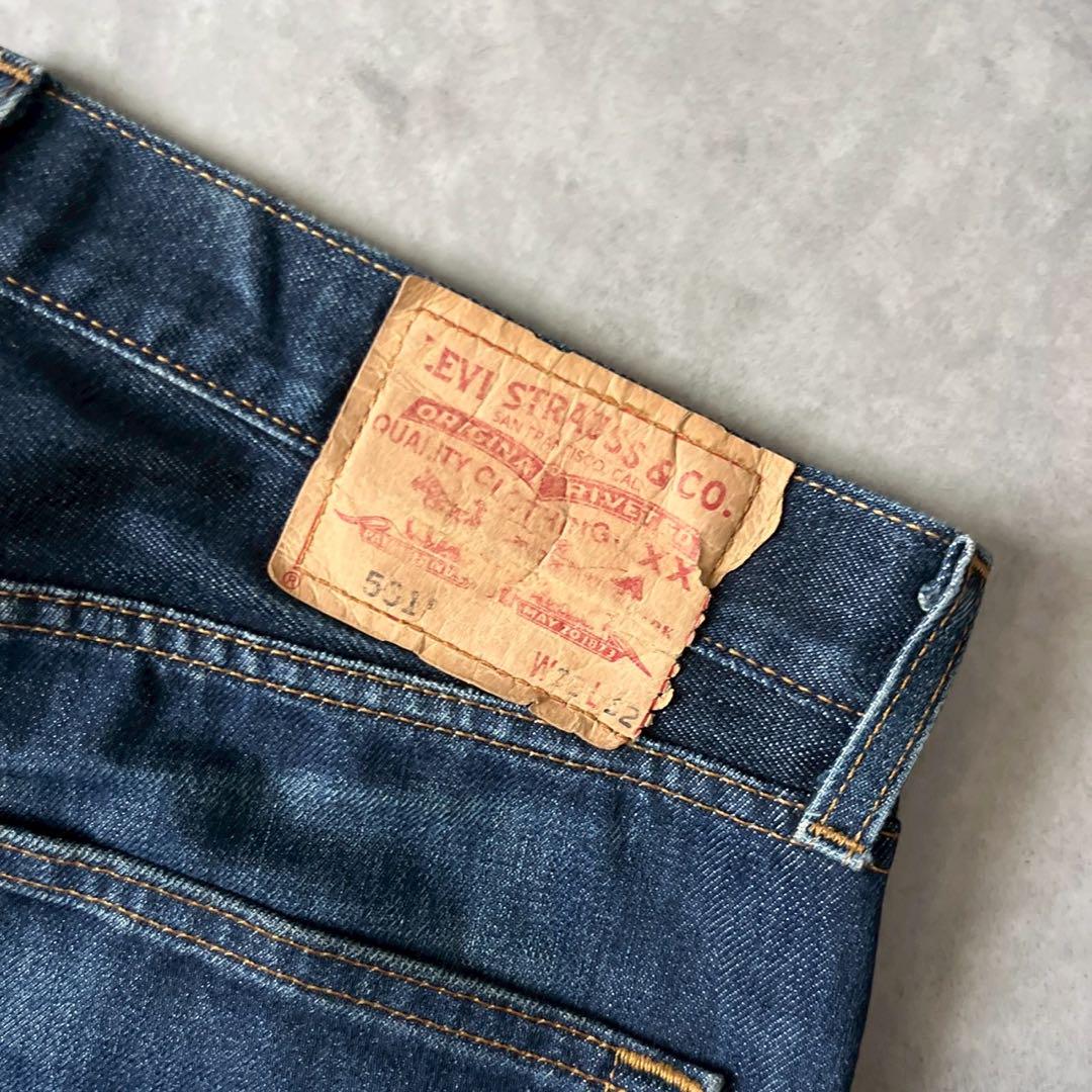 パンツ 2000s EURO LEVI'S 501 STRAIGHT DENIM W32