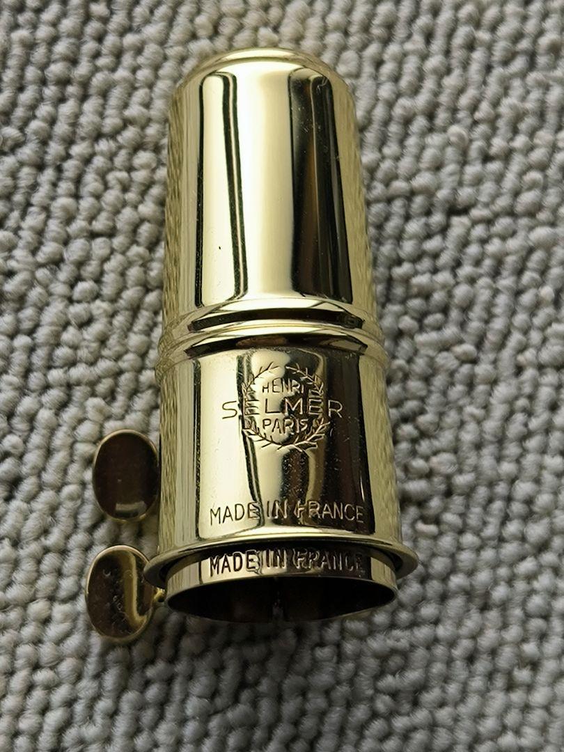 Selmer S90 180 ソプラノサックスマウスピース リガチャー&キャップ