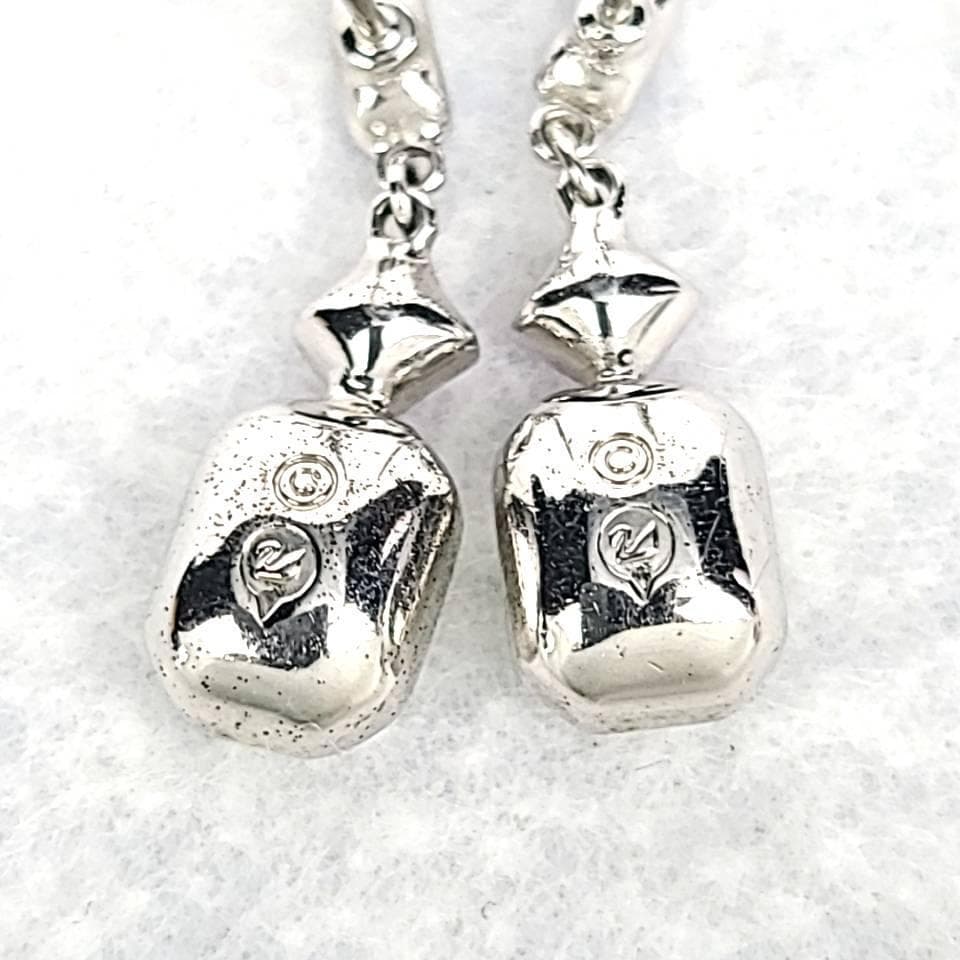 ●美品◆スワロフスキー ピアス カラーストーン　ドロップ 3