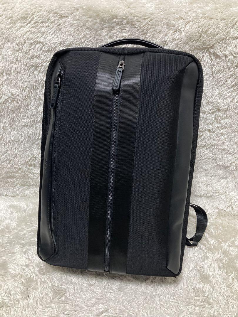 COACH ハミルトン ネイビー レザー トートバッグ