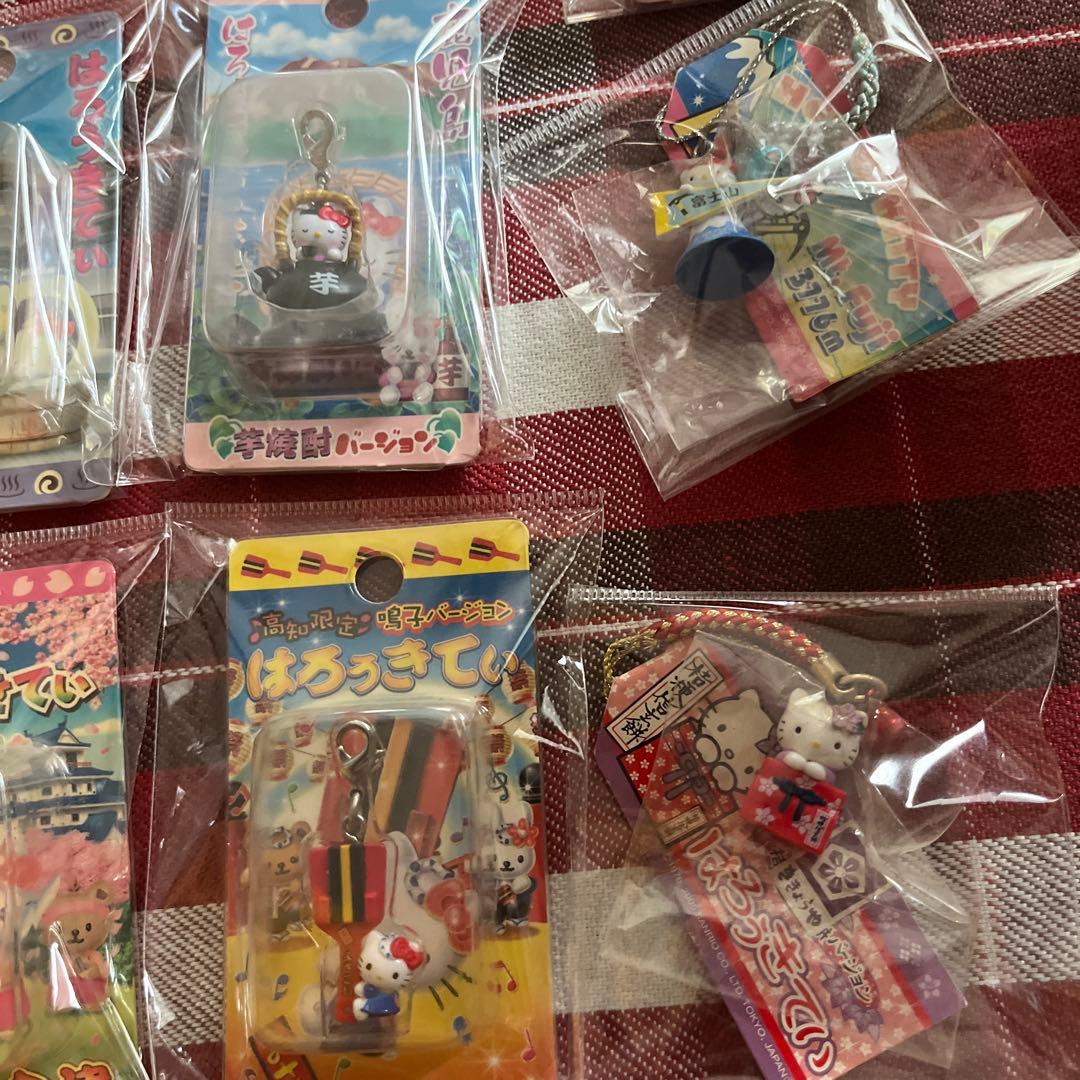 ご当地ハローキティ キーホルダー ファスナーマスコット ストラップ