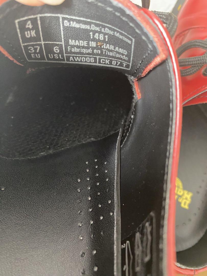 Dr.Martens 3ホール 赤23cm(UK4)