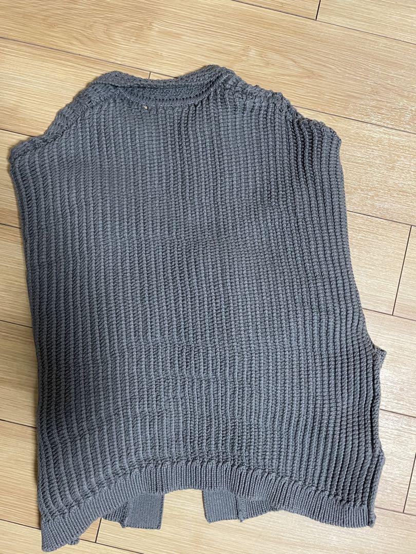 LILY YARN KNIT BLOUSON Lサイズ LIDNM