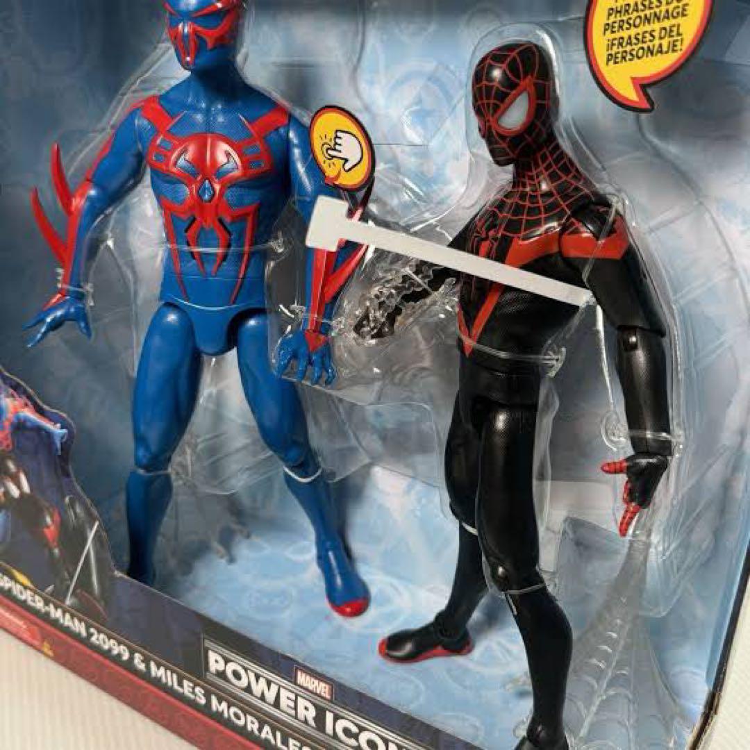 スパイダーマン2099 & マイルズモラレス　トーキングアクションフィギュア スパイダーマン2099 & マイルズモラレス トーキングアクション