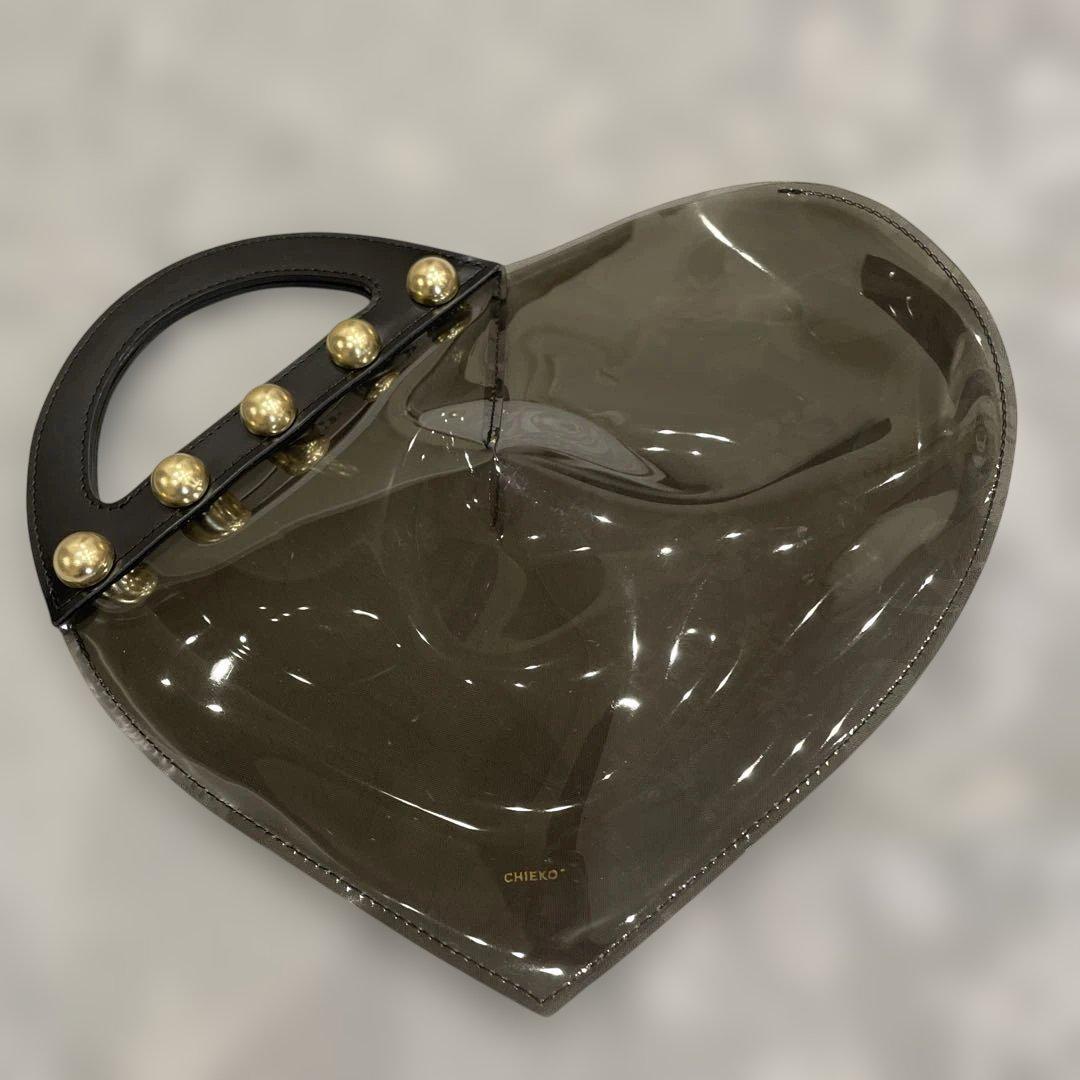 超人気ブティック bag heart clear chieko＋ チエコプラス メルカリ - バッグ