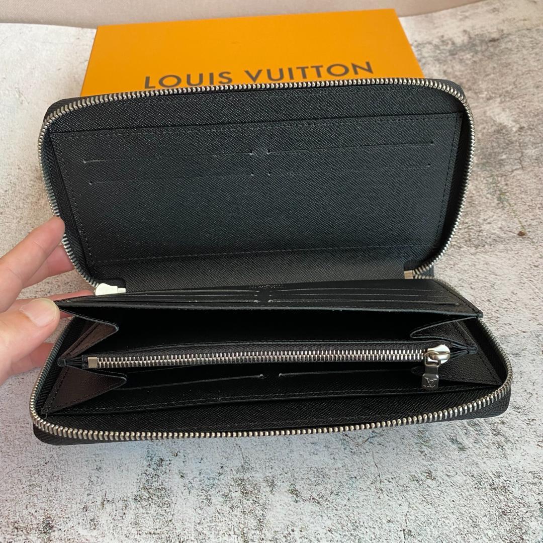 N63095　ダミエ グラフィット　ジッピーウォレット　長財布