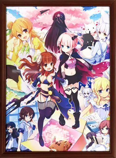 まちカドまぞく 複製原画 まんがタイムきらら 展 まちカドまぞく A2 複製原画 まんがタイムきらら展限定