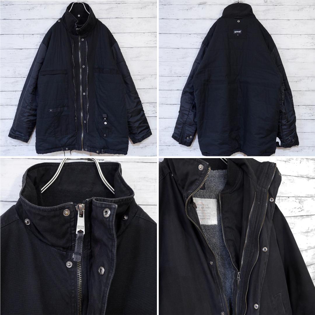 Schott ショット 3WAY ボアベストライナー 中綿 ダック地 ジャケット