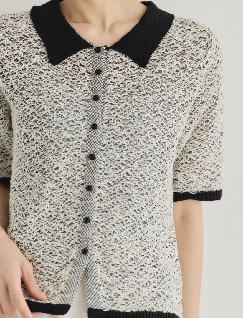 YOURMLE MIX KNIT TOP