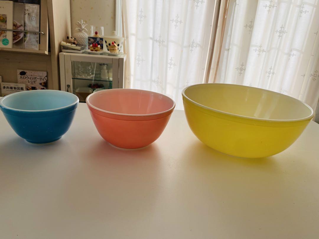パイレックス　ミキシング　ボウル　3個セット