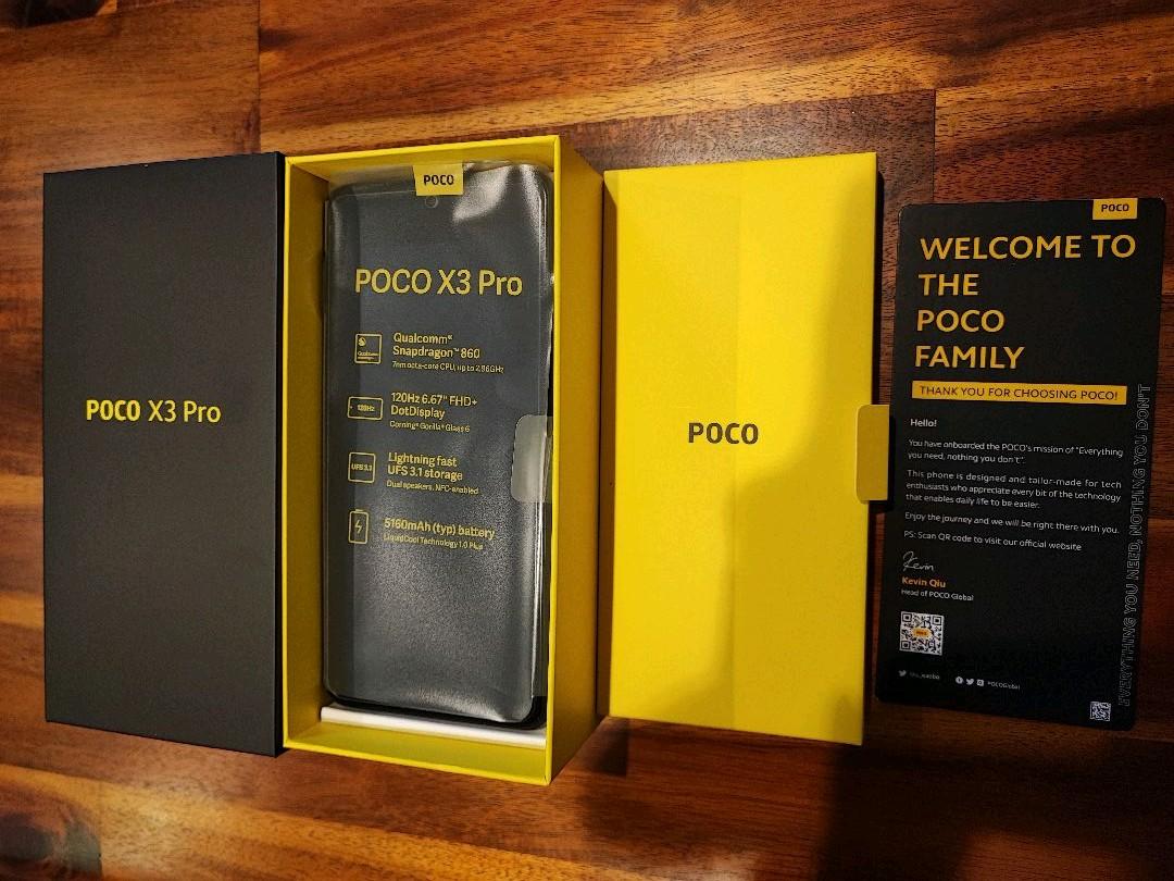人気品質保証 xiaomi poco X3 pro 8GB 256GB ファントムブラック VlxcC-m73877769658 新作爆買い