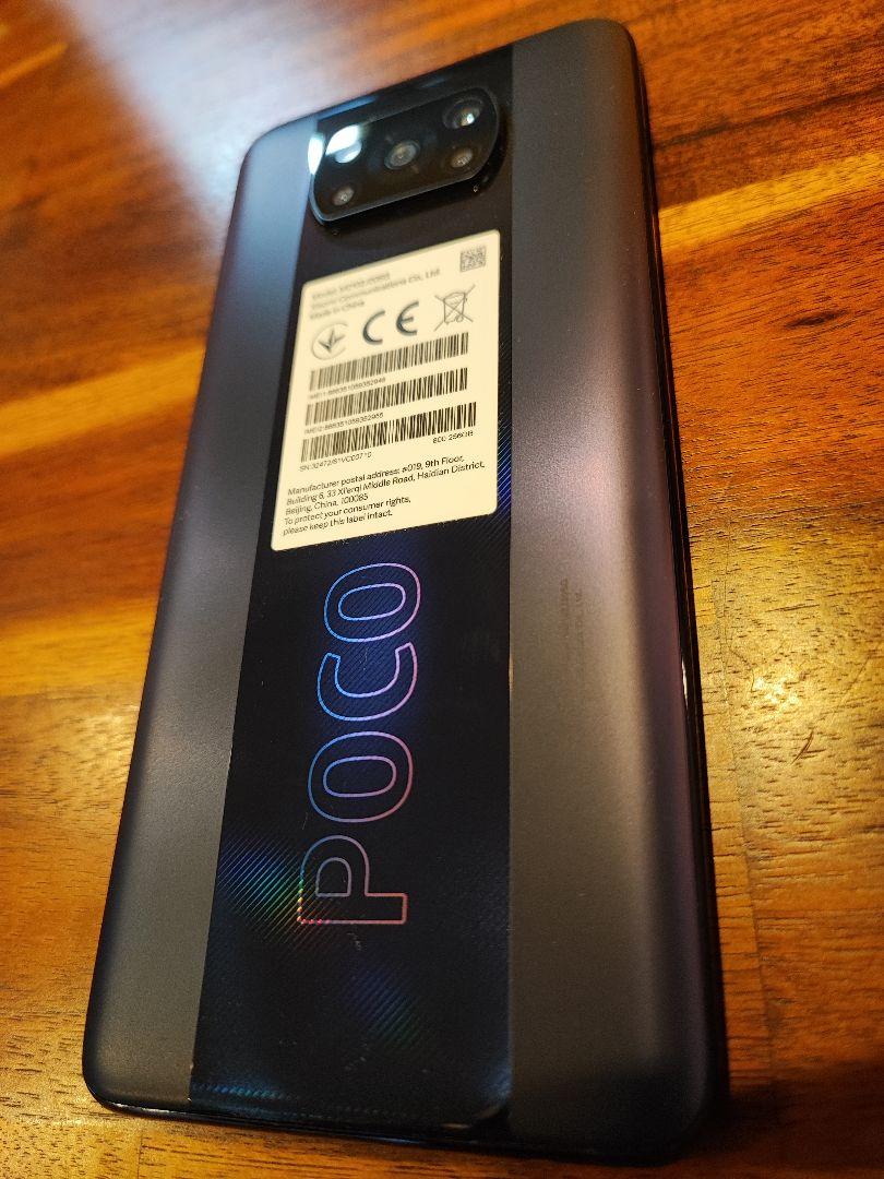 人気品質保証 xiaomi poco X3 pro 8GB 256GB ファントムブラック VlxcC-m73877769658 新作爆買い