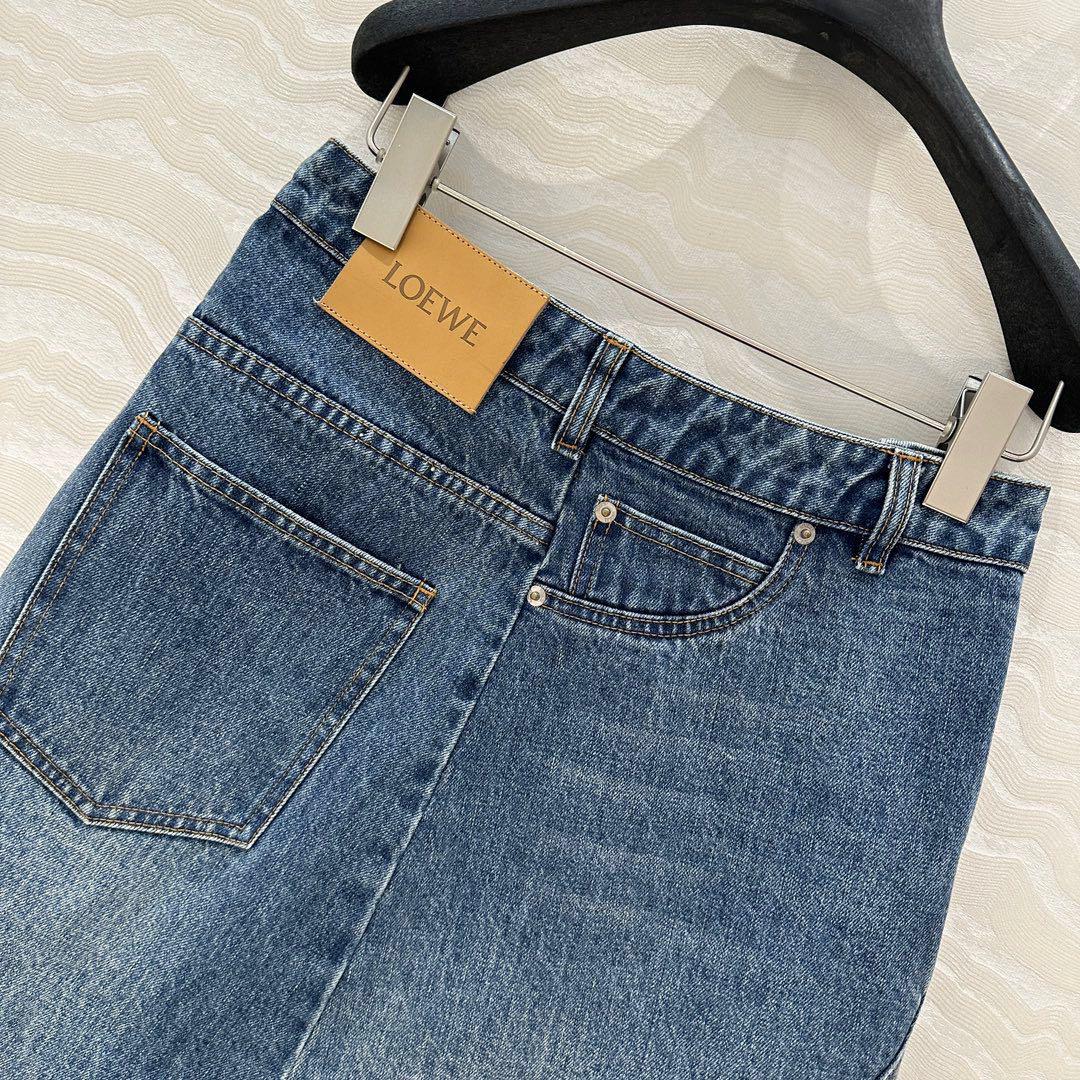 新品未使用　Loewe ロエベ　デニムスカート