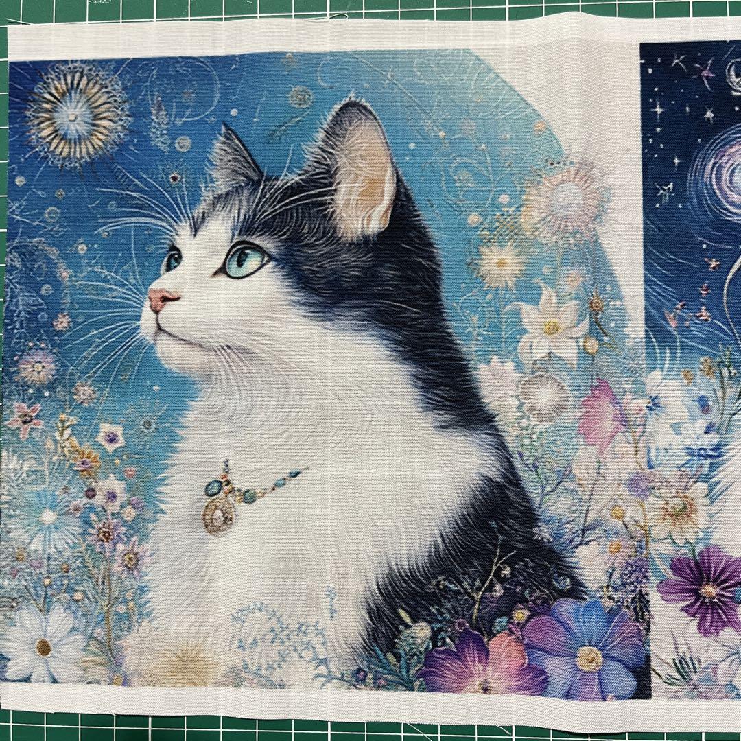 ハンドメイド ハギレ パネル 可愛い猫ちゃん2枚セット - メルカリ