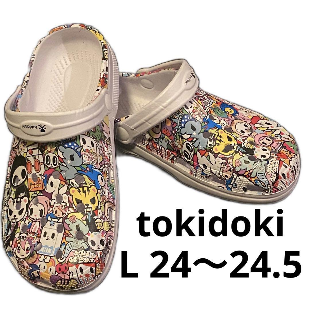 LA発 新品 未使用 タグ付き tokidokiトキドキ 総柄    サンダル