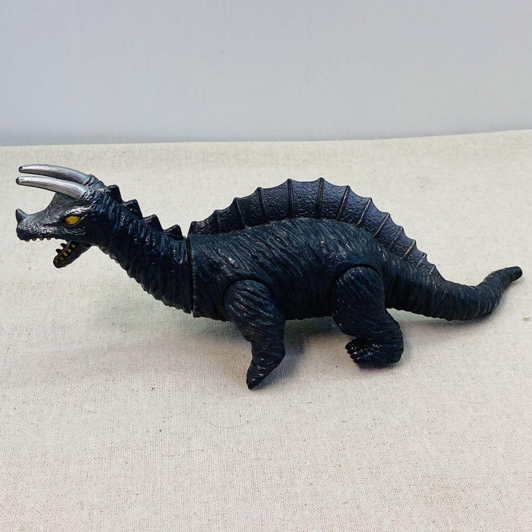 当時物　キングザウルス三世　ソフビ 指人形　12.5㎝帰ってきたウルトラマン キングザウルス三世/ソフビ￼ 指人形/当時物/12.5㎝/帰ってきた