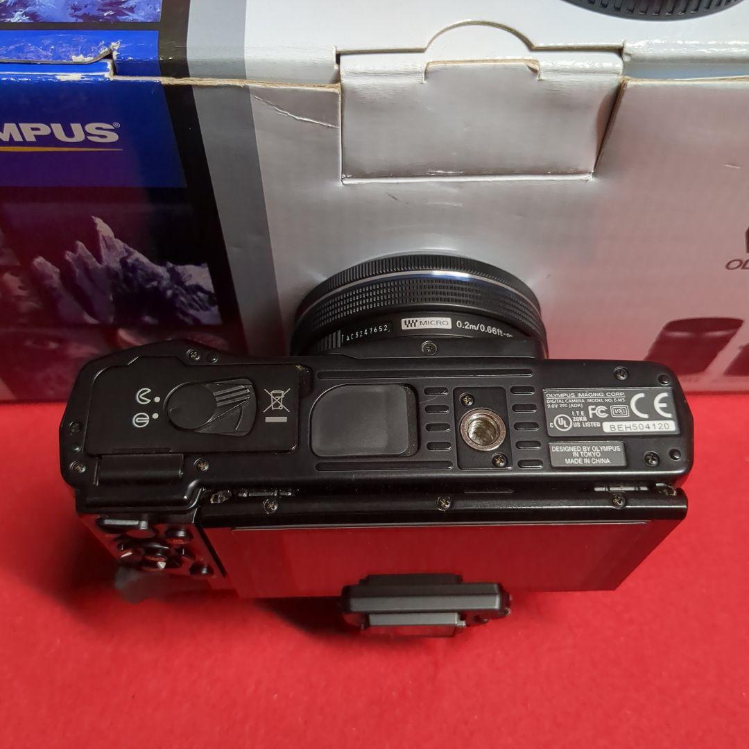 OLYMPUS ミラーレス一眼 OM-D E-M5 ブラック 14-42mm