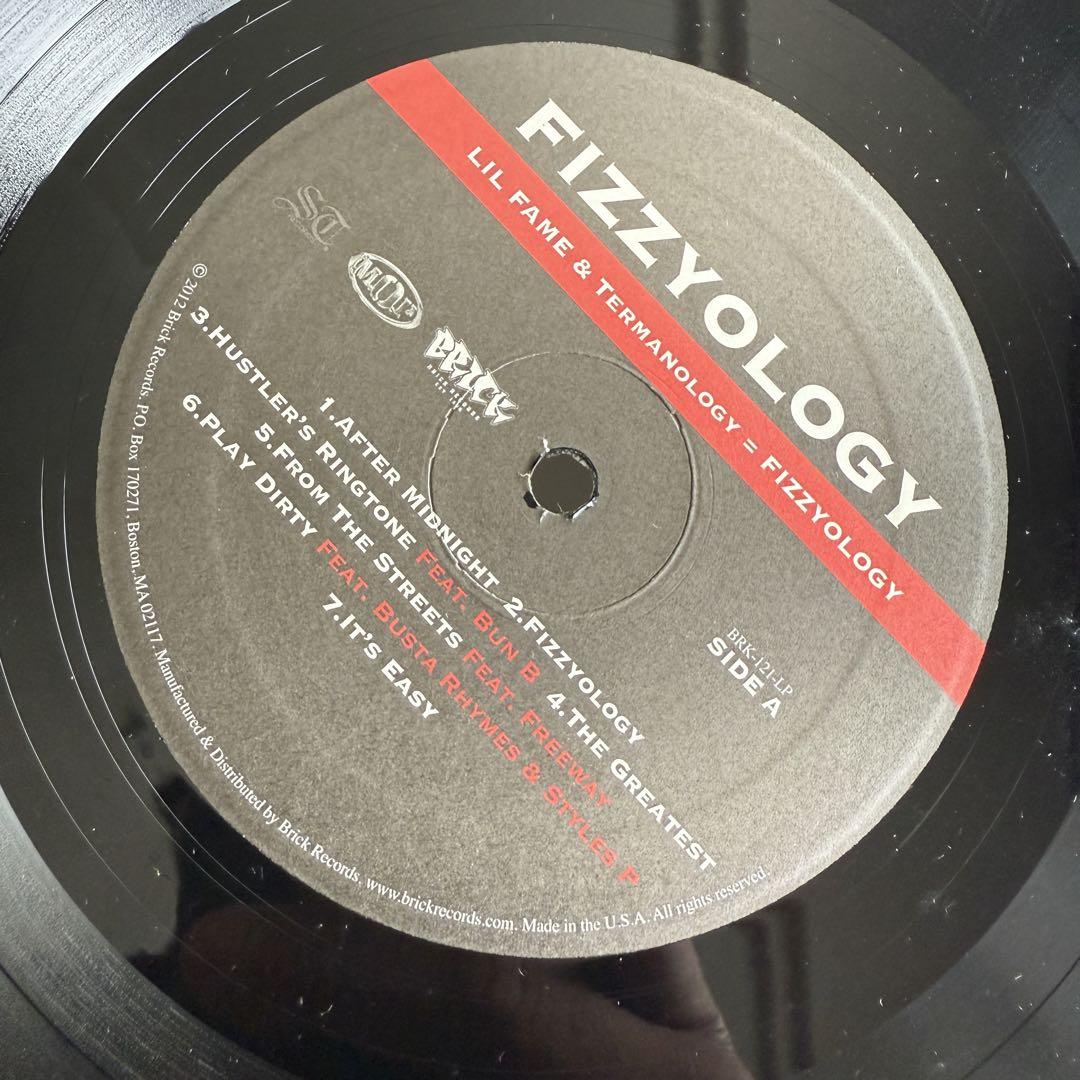 Fizzyology Lil Fame & Termanology レコード