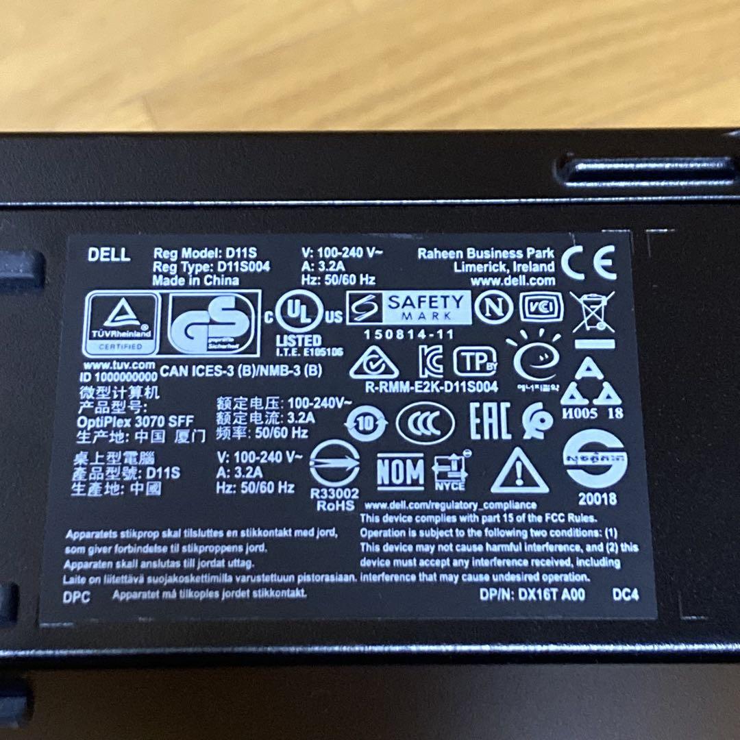 OptiPlex Win11|メモリ8GB|SSD512GB