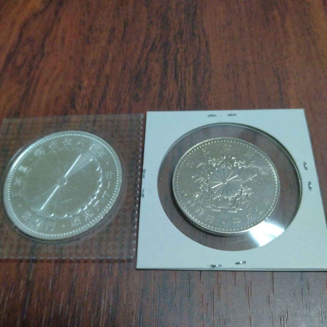 【プルーフ貨幣】天皇陛下御在位60年記念プルーフ銀貨幣❢+α