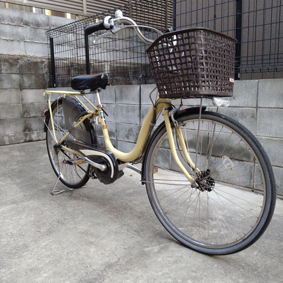 みんなが待ってた！＼再入荷待ち／人気ランキング YAMAHA 電動アシスト自転車 クリーム色 シティタイプ 自転車本体
