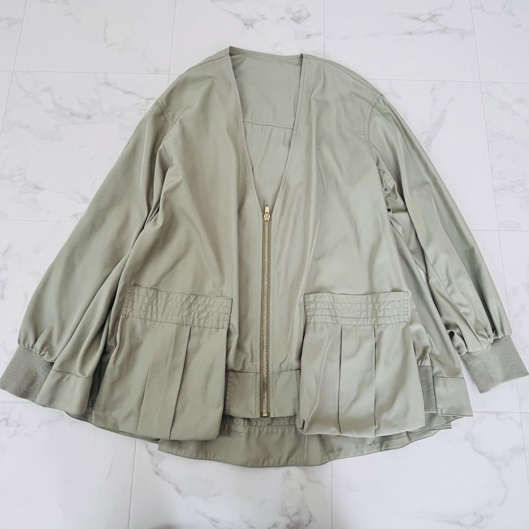 【極美品】RISLEY ショートトレンチレイヤードアンサンブル  Freeサイズ