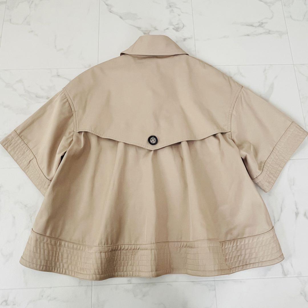 【極美品】RISLEY ショートトレンチレイヤードアンサンブル  Freeサイズ