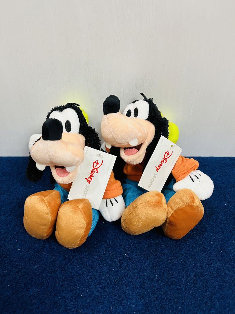 ディズニー　グーフィー　ぬいぐるみ　レトロ　ぬいぐるみバッジ　まとめセット