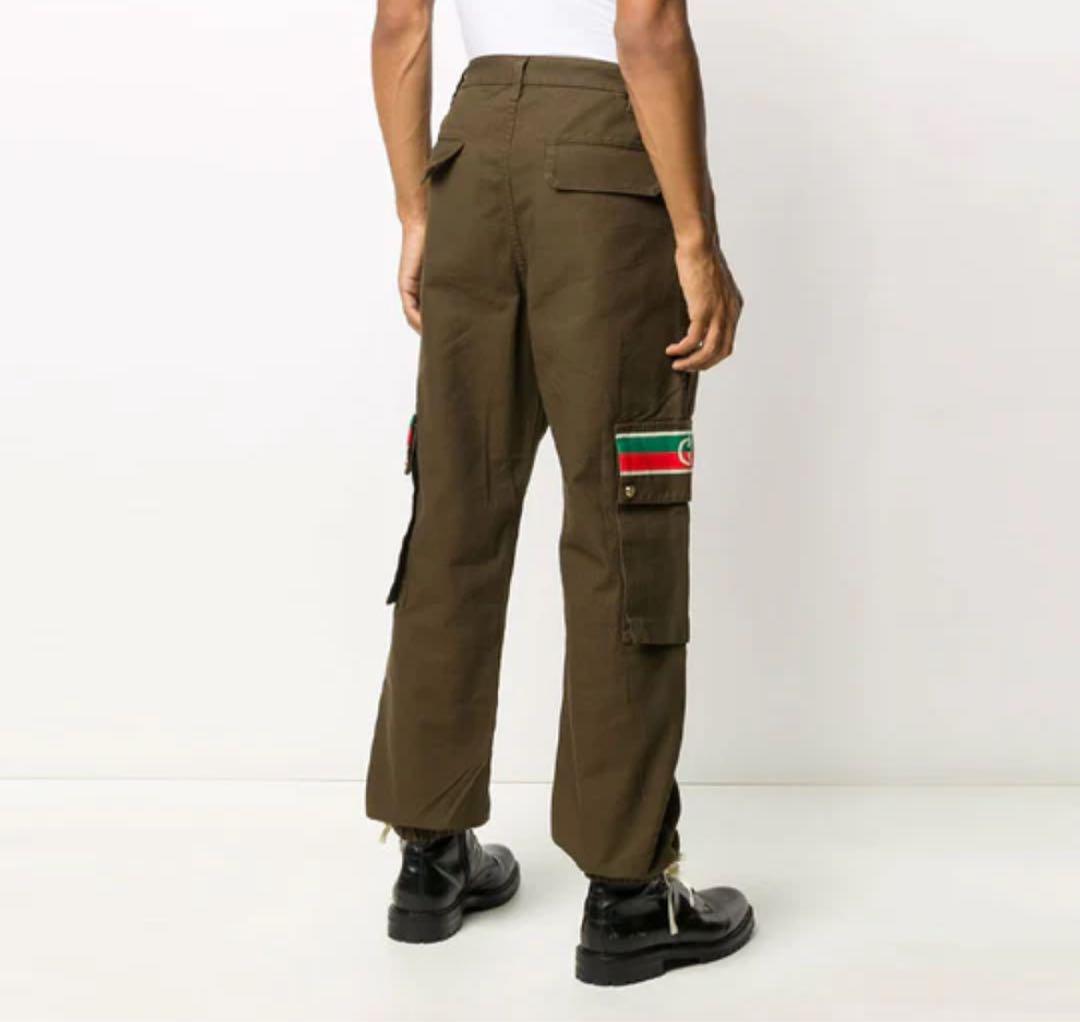 GUCCIグッチ50インターロッキングG シェリーライン カーゴパンツ