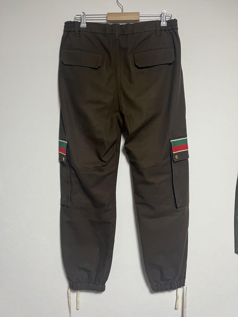 GUCCIグッチ50インターロッキングG シェリーライン カーゴパンツ